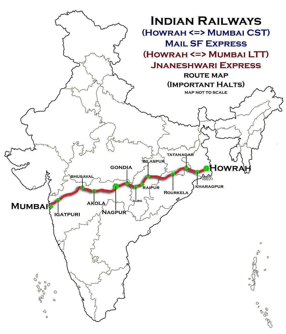 nagpur-Mumbai express highway Karte anzeigen
