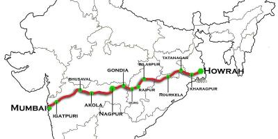 Nagpur-Mumbai express highway Karte anzeigen